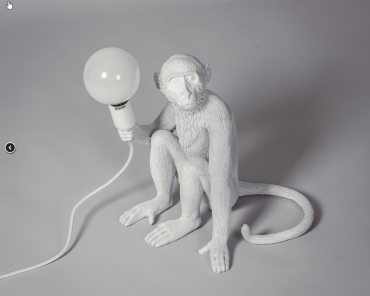 The Monkey Lamp Sitting Version 12263